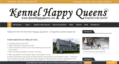 Desktop Screenshot of kennelhappyqueens.com