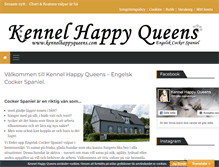 Tablet Screenshot of kennelhappyqueens.com